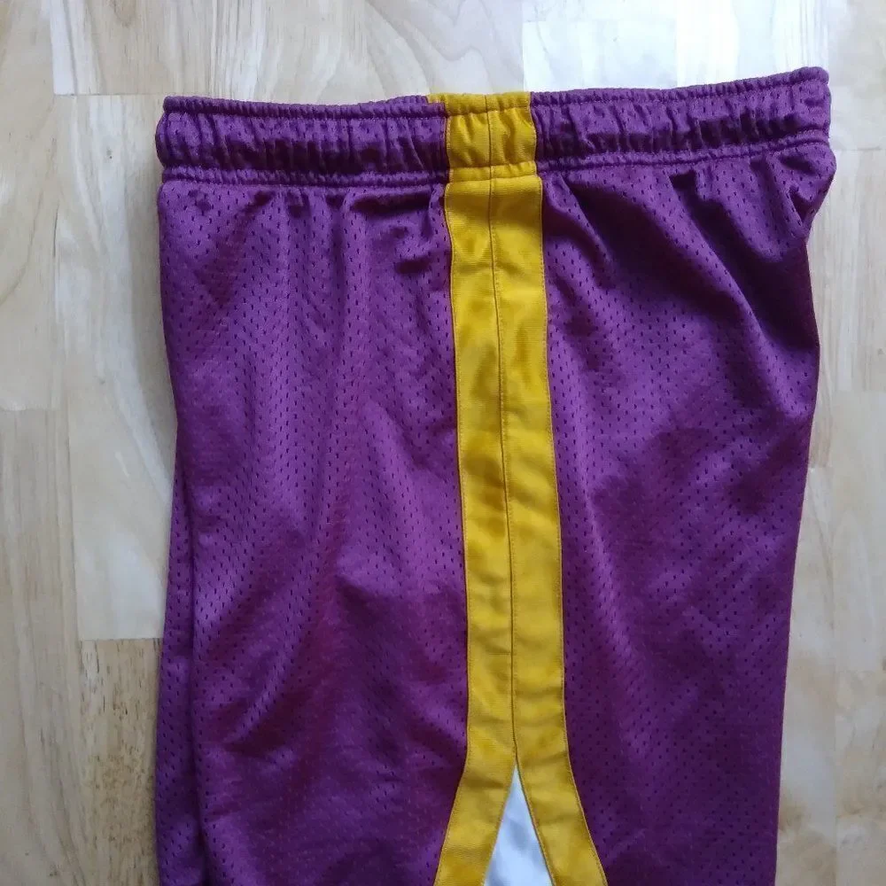 Vintage Nike Color Block Athletic Basketball Mesh Shorts